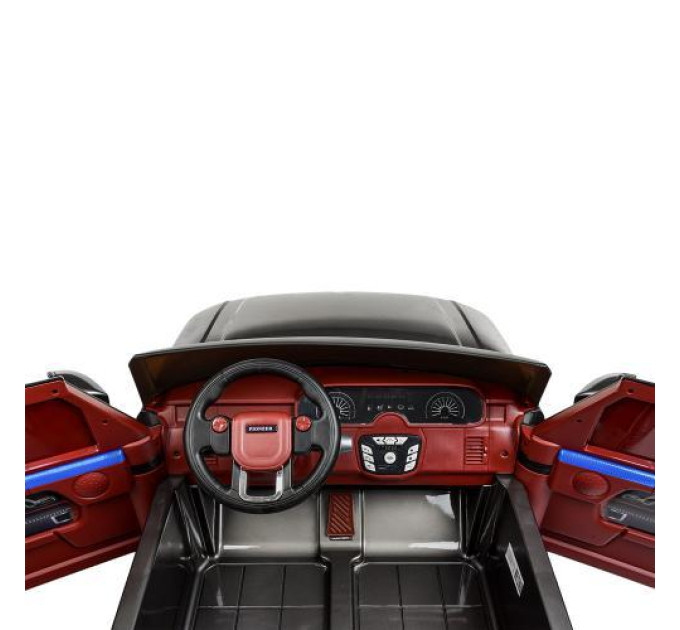 Дитячий електромобіль Bambi M 4197EBLRS-11 музика світло MP3 TF USB EVA шкіра