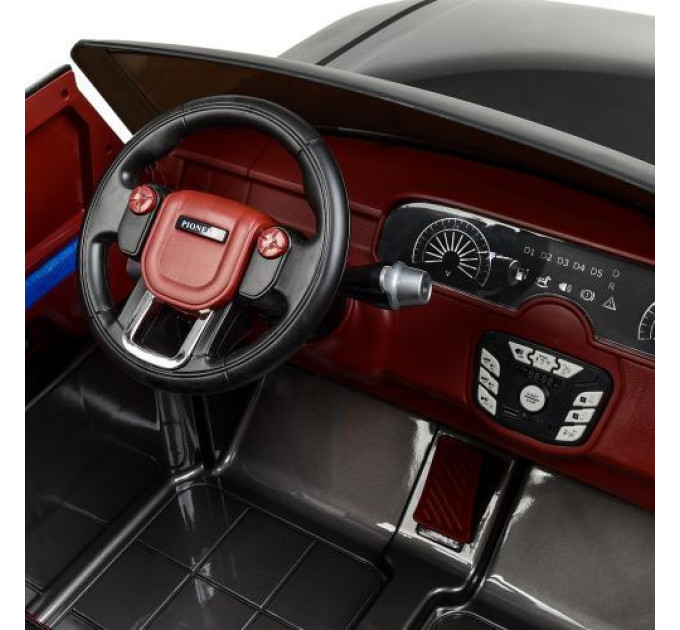 Дитячий електромобіль Bambi M 4197EBLRS-11 музика світло MP3 TF USB EVA шкіра