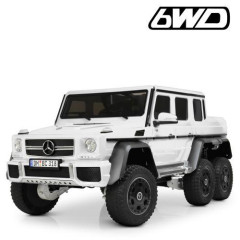 Дитячий електромобіль білий Bambi Mercedes M 4211EBLR-1 6 моторів 35W