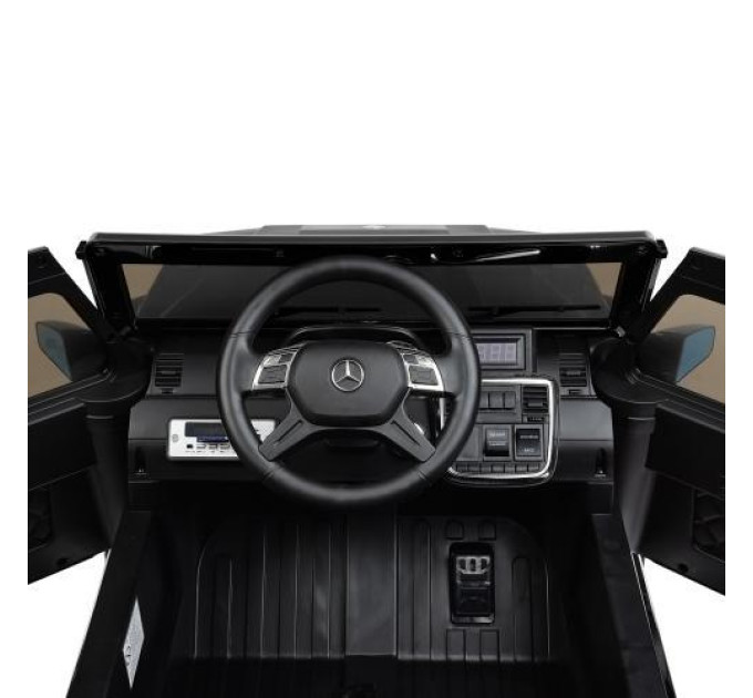 Электромобиль белый Bambi Mercedes M 4211EBLR-2 качественный для детей
