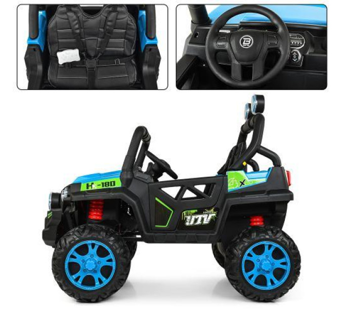 Електромобіль Bambi M 3825EBLR-4 з пультом керування MP3 USB TF музика світло