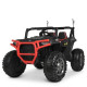 Джип дитячий Buggy М 4248EBLR-2-3 чорно-червоний MP3 TF USB музика світло