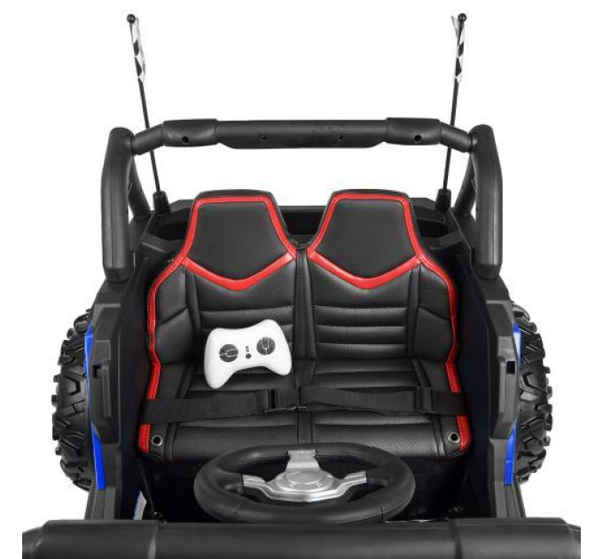 Двухместный электромобиль джип Buggy М 4248EBLR-4 синий