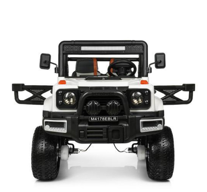 Электромобиль Bambi M 4178EBLR-1 качественный детский джип MP3 TF USB