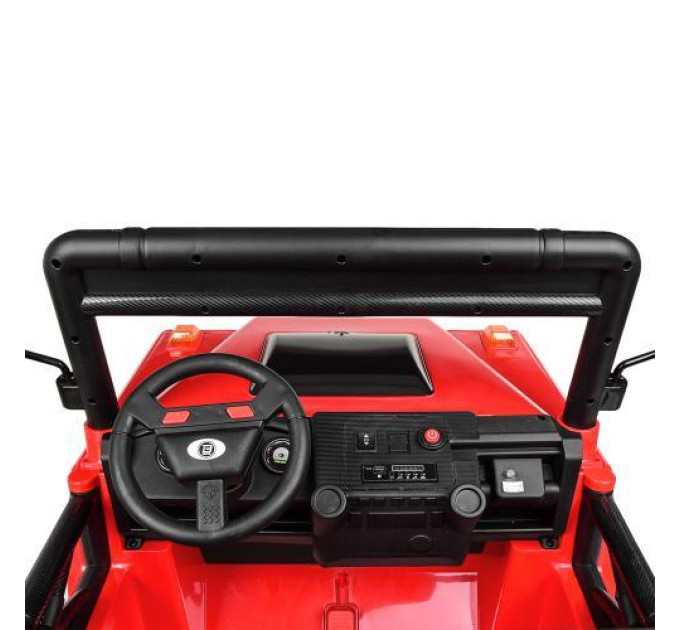 Электромобиль для детей красный Bambi M 4178EBLR-3 с музыкой и светом