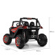 Дитячий електромобіль Bambi M 3602EBLRS-3-2 оригінальний дизайн