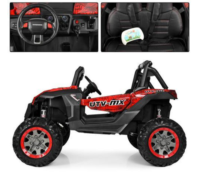 Дитячий електромобіль Bambi M 3602EBLRS-3-2 оригінальний дизайн