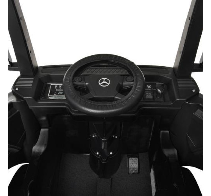 Дитячий Вантажівка Mercedes M 4208EBLR-2 чорний музика світло MP3 USB