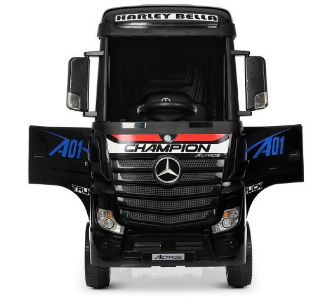 Дитячий Вантажівка Mercedes M 4208EBLR-2 чорний музика світло MP3 USB