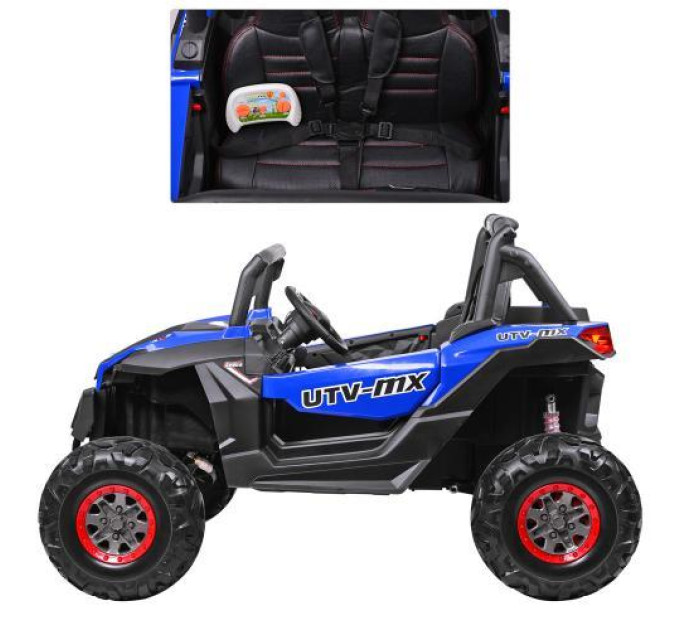 Электромобиль Bambi M 3602EBLR-4(24V) синий автомобиль Багги