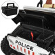 Дитячий повнопривідний джип Bambi Police M 4077 EBLR-2-1 чорно-білий