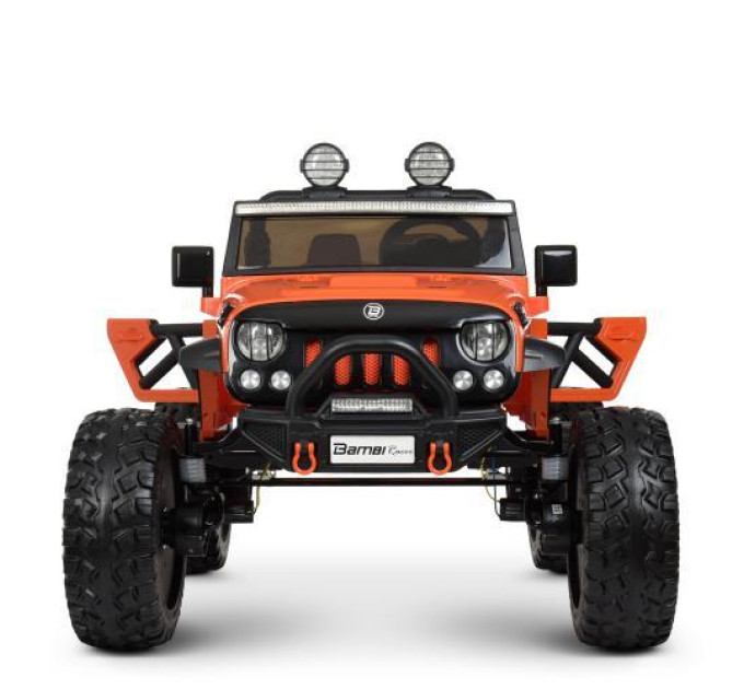 Электромобиль Bambi M 4077EBLR-7 нагрузка до 60 кг оранжевый
