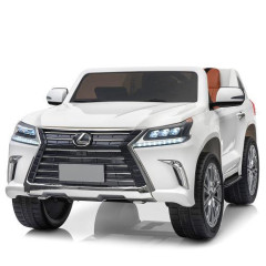 Дитячий електромобіль Bambi Lexus білий M 3906EBLR-1