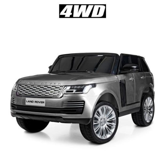 Дитячий електромобіль Джип Bambi Land Rover M 4175EBLRS сірий чорний
