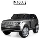 Дитячий електромобіль Джип Bambi Land Rover M 4175EBLRS сірий чорний