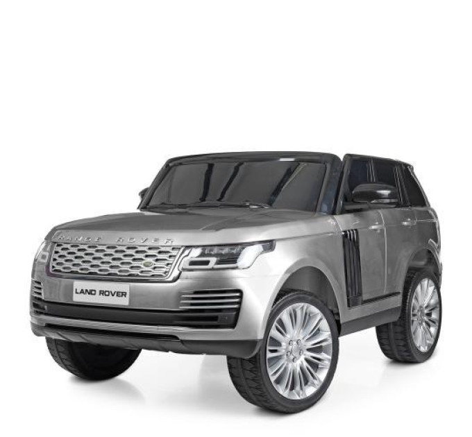 Дитячий електромобіль Джип Bambi Land Rover M 4175EBLRS сірий чорний