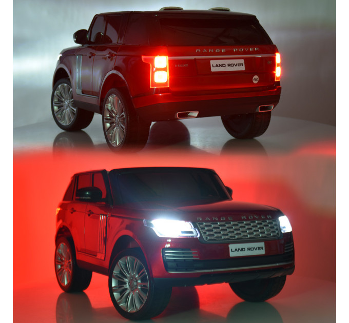 Електромобіль Джип Bambi Range Rover M 4175EBLRS-3 стильний червоний дизайн