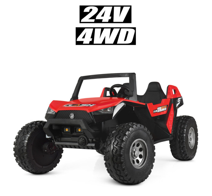 Електромобіль для дітей Bambi M 4170EBLR(24V) 4 мотори 76W 3 кольори