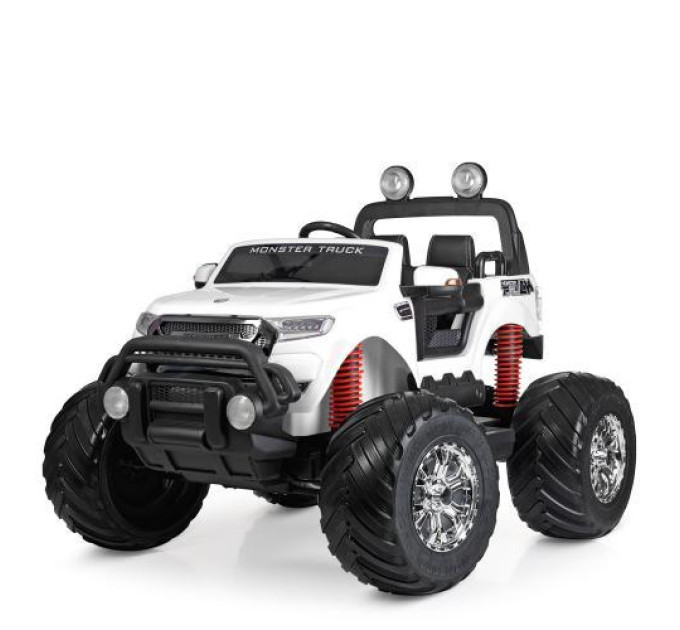 Крутий дитячий електромобіль Bambi M 4273EL-1(24V) комфортабельне шкіряне сидіння зі спинкою