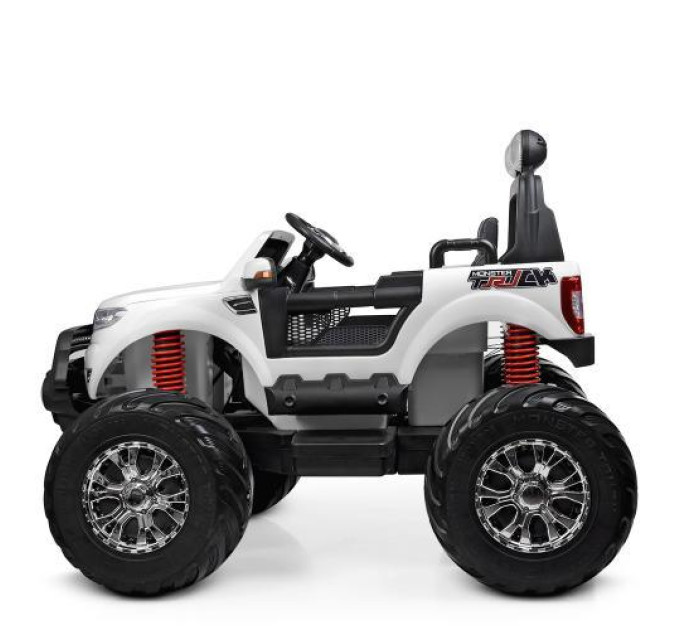 Крутий дитячий електромобіль Bambi M 4273EL-1(24V) комфортабельне шкіряне сидіння зі спинкою