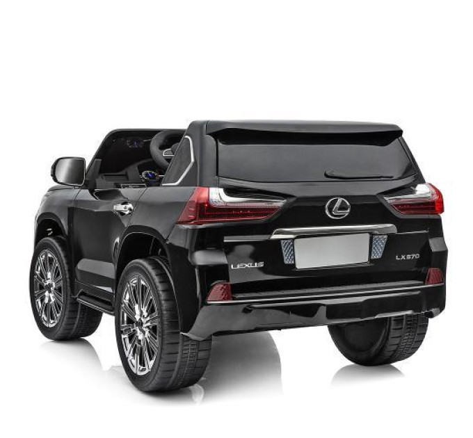 Машина електромобіль Bambi M 3906(MP4)EBLR-2 USB SD MP4 Чорний