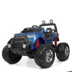 Дитяча машина електромобіль Bambi M 4273EL-4(24V) синій 2 мотори 35W