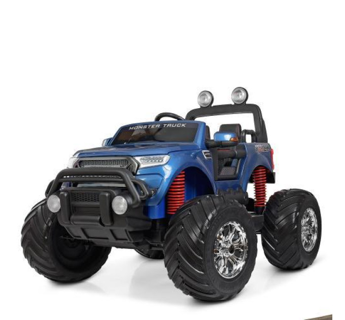 Дитяча машина електромобіль Bambi M 4273EL-4(24V) синій 2 мотори 35W