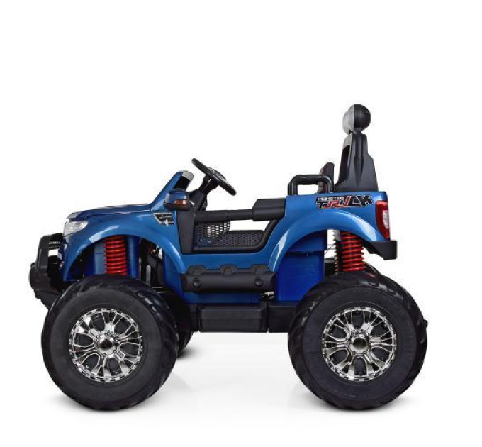Дитяча машина електромобіль Bambi M 4273EL-4(24V) синій 2 мотори 35W
