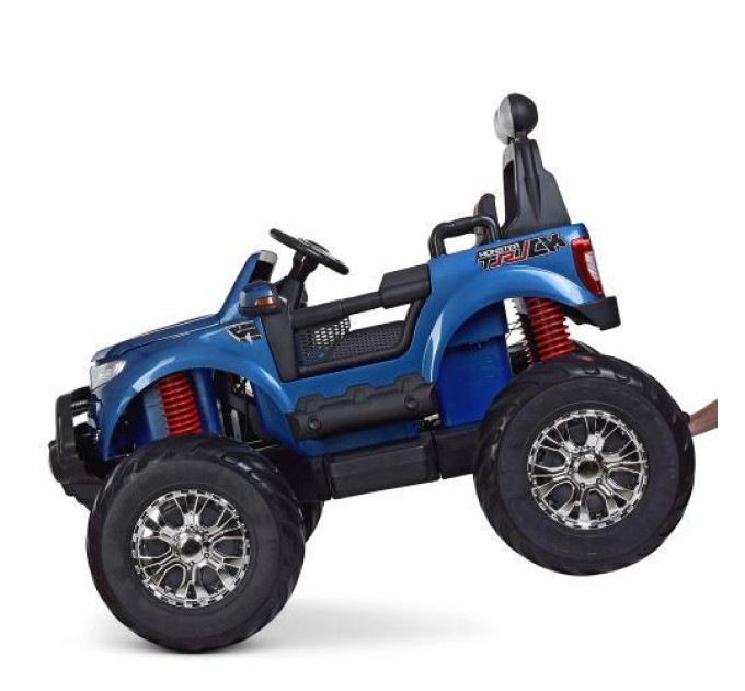 Дитяча машина електромобіль Bambi M 4273EL-4(24V) синій 2 мотори 35W