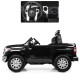 Дитячий електромобіль двомісний Джип Bambi Toyota Tundra JJ2255EBLR білий чорний