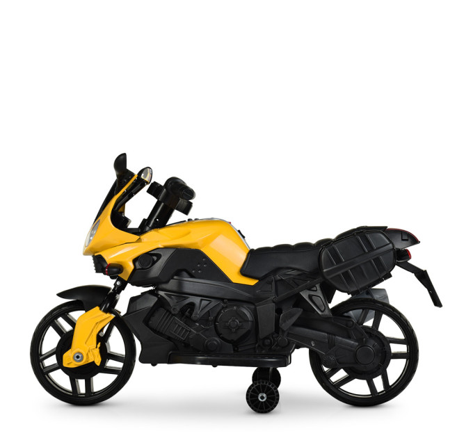 Детский электромотоцикл желтый BMW Bambi M 4080EL-6