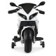 Детский мотоцикл белый 2 мотора Yamaha R1 Bambi M 4183-1