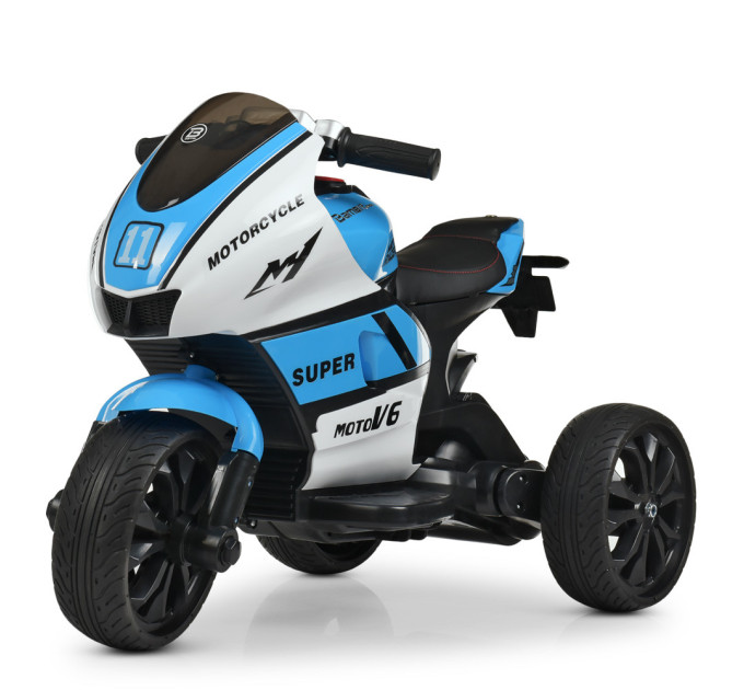 Детский мотоцикл трехколесный Yamaha Bambi M 4135EL-1, 3 цвета