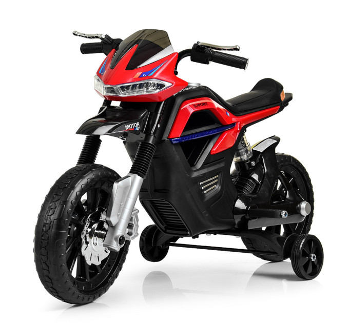 Детский мотоцикл на моторе с амортизатором Yamaha Bambi JT5158-3