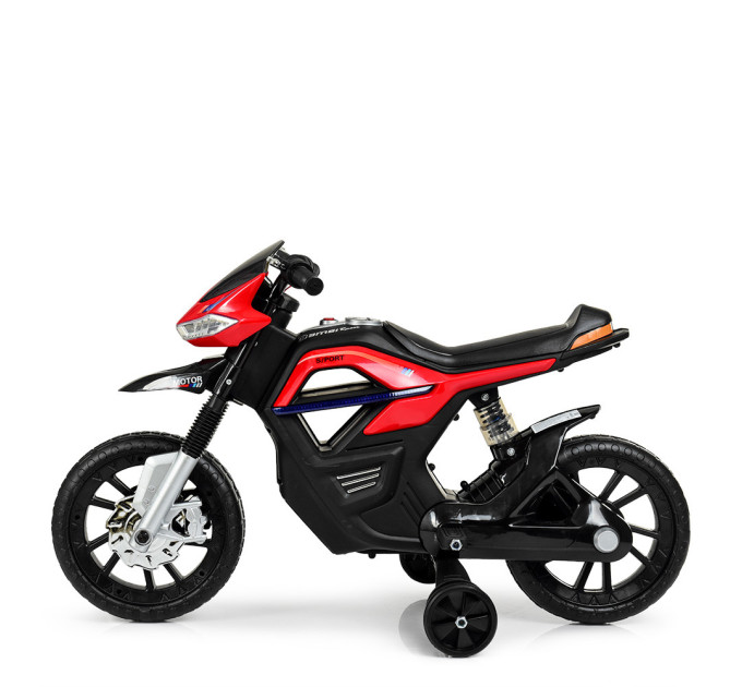 Детский мотоцикл на моторе с амортизатором Yamaha Bambi JT5158-3