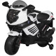 Электромотоцикл детский белый Bambi M 3578EL-1 2 мотора 20W
