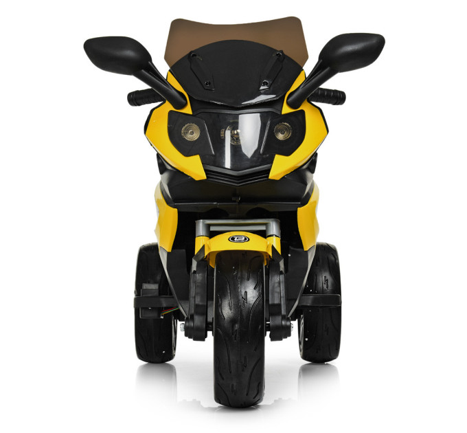 Электромотоцикл детский до 25 кг Bambi M 3986EL-6 желтый