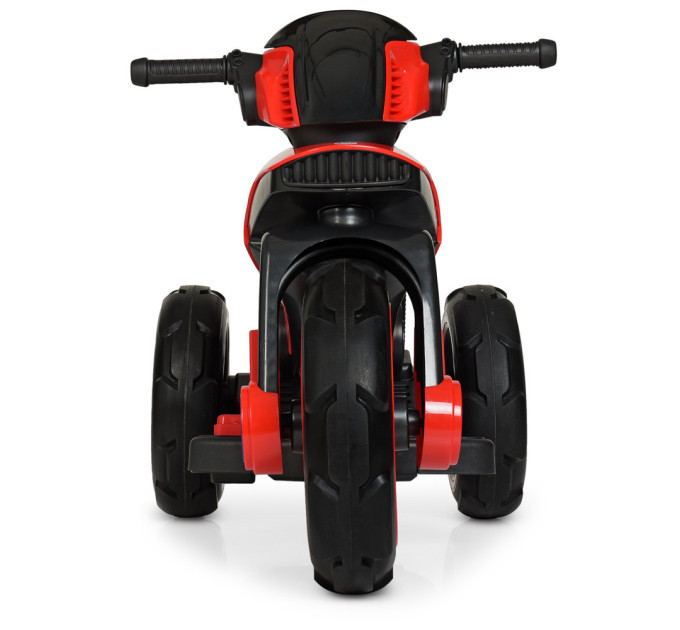 Детский электромотоцикл Полиция 2 мотора Bambi M 4228EBL-3 красный