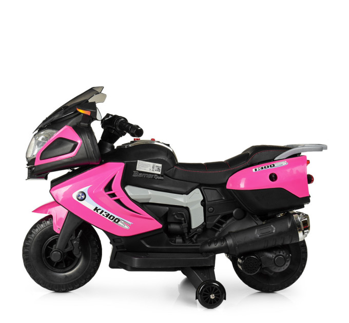 Детский электромотоцикл для девочки Bambi M 3625EL-8