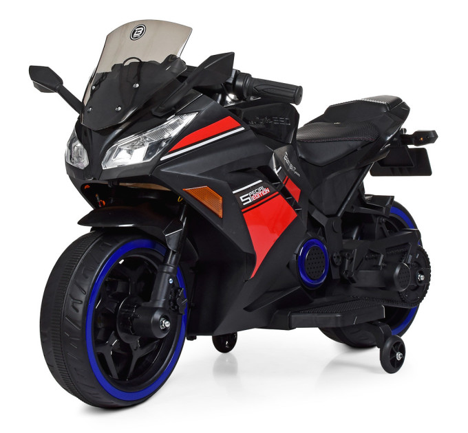 Детский мотоцикл на 1 моторе Kawasaki Ninja Bambi M 4268L-2