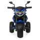 Дитячий мотоцикл триколісний синій MP3 Bambi M 4152EL-4 підсвічування
