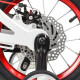 Двухколесный велосипед для ребенка PROF1 LMG14202 бело-красный