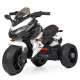 Детский мотоцикл трехколесный белый Bambi M 4274EL-1 2 мотора 35 W