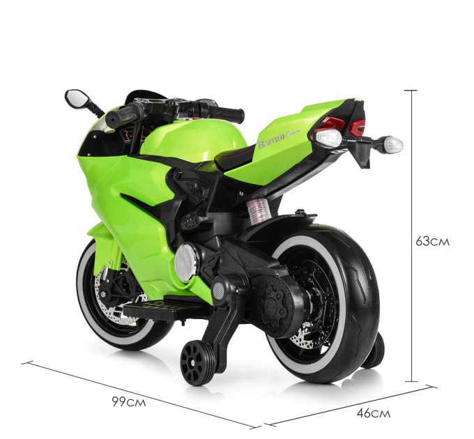 Детский электромотоцикл с амортизатором Bambi M 4104ELS-5