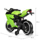 Детский электромотоцикл с амортизатором Bambi M 4104ELS-5
