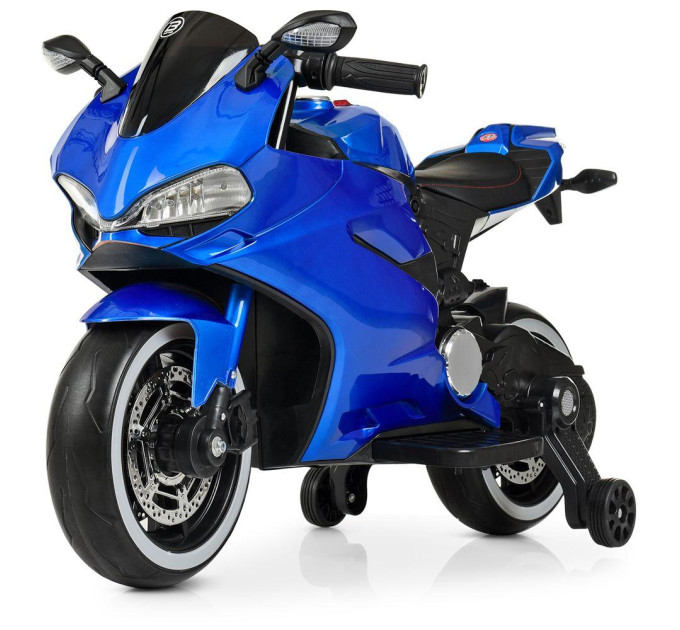 Детский электромотоцикл с амортизатором Bambi M 4104ELS-4