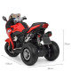 Мотоцикл детский на электромоторе Bambi M 3913EL-3 красный MP3 TF USB