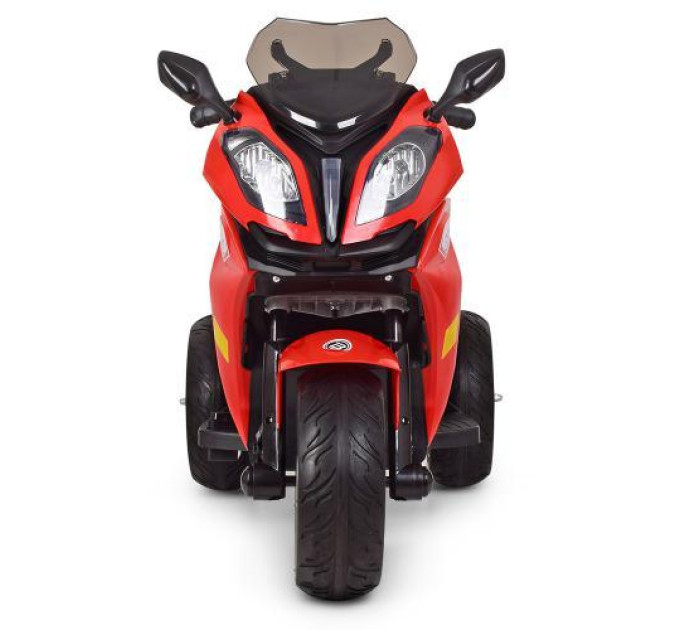 Мотоцикл детский на электромоторе Bambi M 3913EL-3 красный MP3 TF USB
