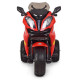Мотоцикл детский на электромоторе Bambi M 3913EL-3 красный MP3 TF USB