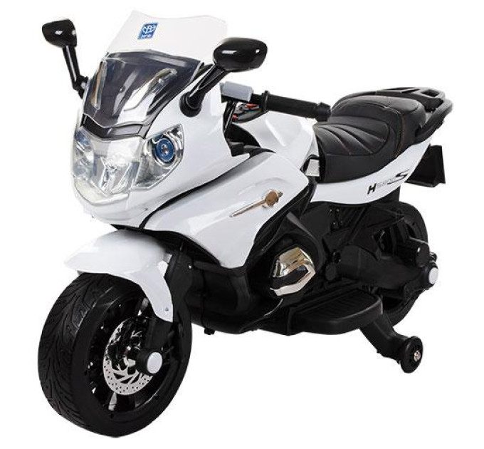 Мотоцикл для детей Bambi M 3571 EL-1 с дополнительными страховочными колёсиками